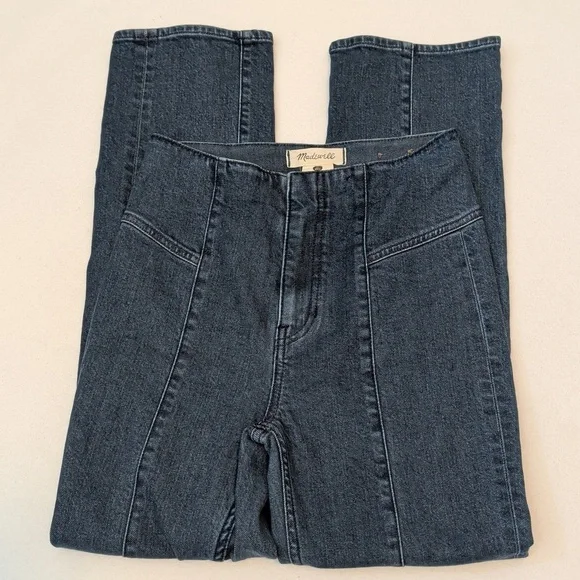 Madewell NWOT Slim Demi-Boot Jeans W/ Center Seam Size 24 - Picture 4 of 11
